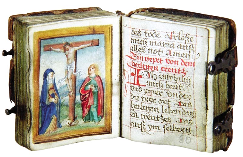 Miniaturowy modlitewnik księżnej Elżbiety Lukrecji  z XV w. ze zbiorów Książnicy Cieszyńskiej